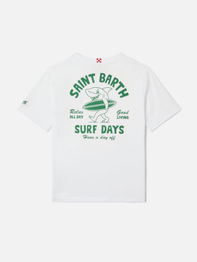 T-shirt Portland Jr con maxi stampa Surf Days sul retro