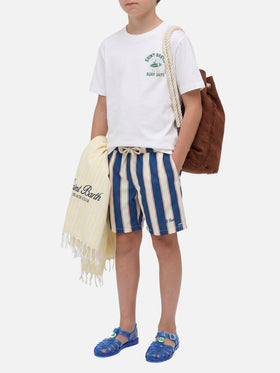 Portland Jr T-Shirt mit Surf Days Maxi-Print auf der Rückseite 