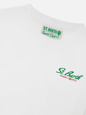 T-shirt Portland Jr con maxi stampa Tennis Courts | Special Edition