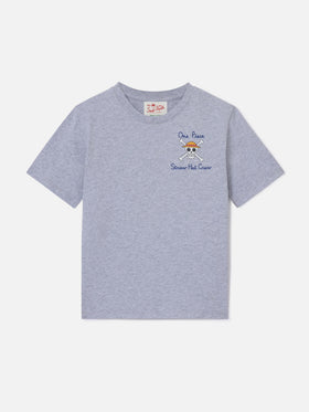 T-shirt Portland Jr grigia con stampa Monkey D. Luffy | ONE PIECE SPECIAL EDITION