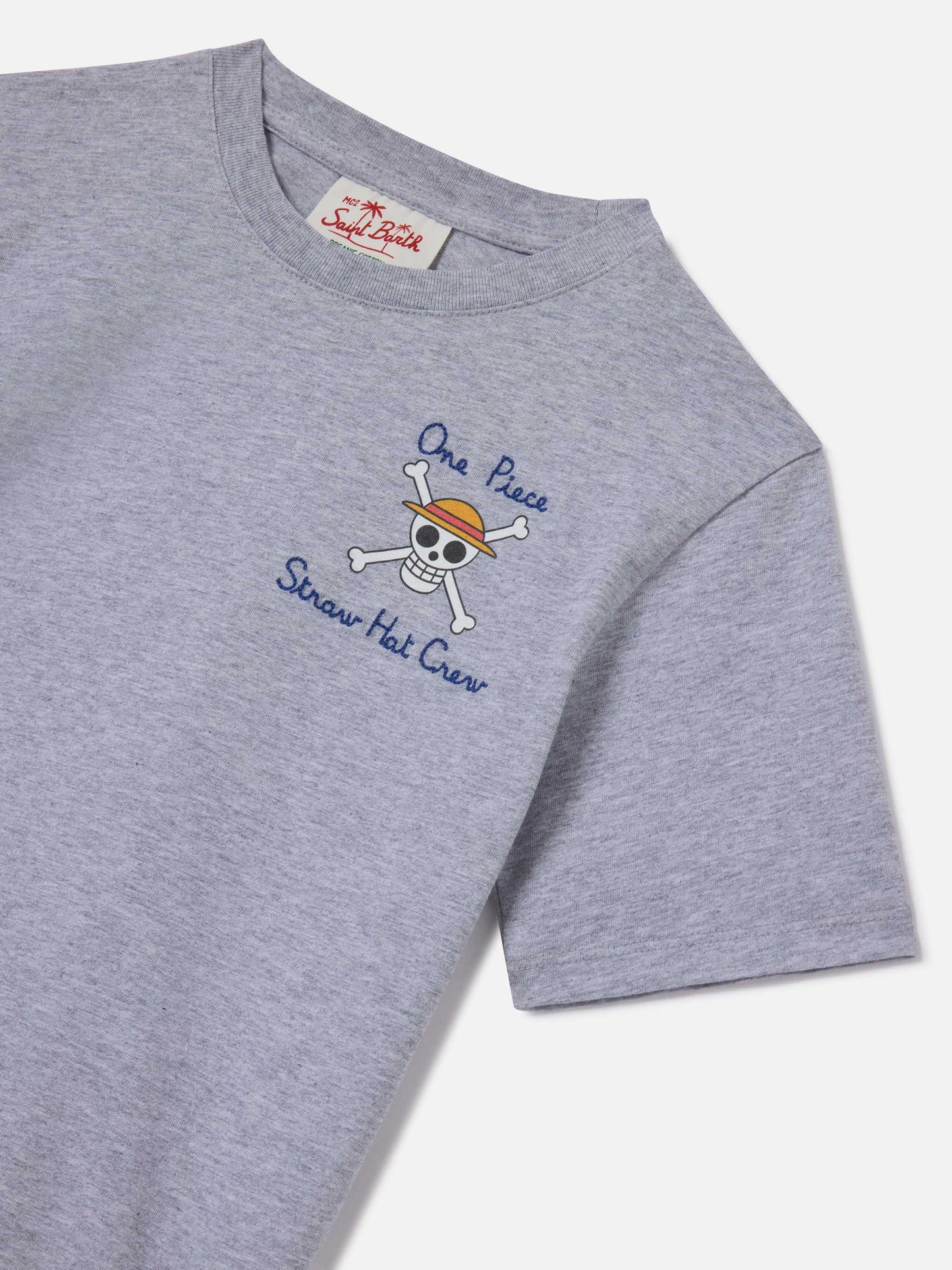 T-shirt Portland Jr grigia con stampa Monkey D. Luffy | ONE PIECE SPECIAL EDITION