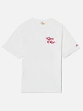 T-shirt Portland bianca con stampa Sapore di Mare | Edizione Speciale