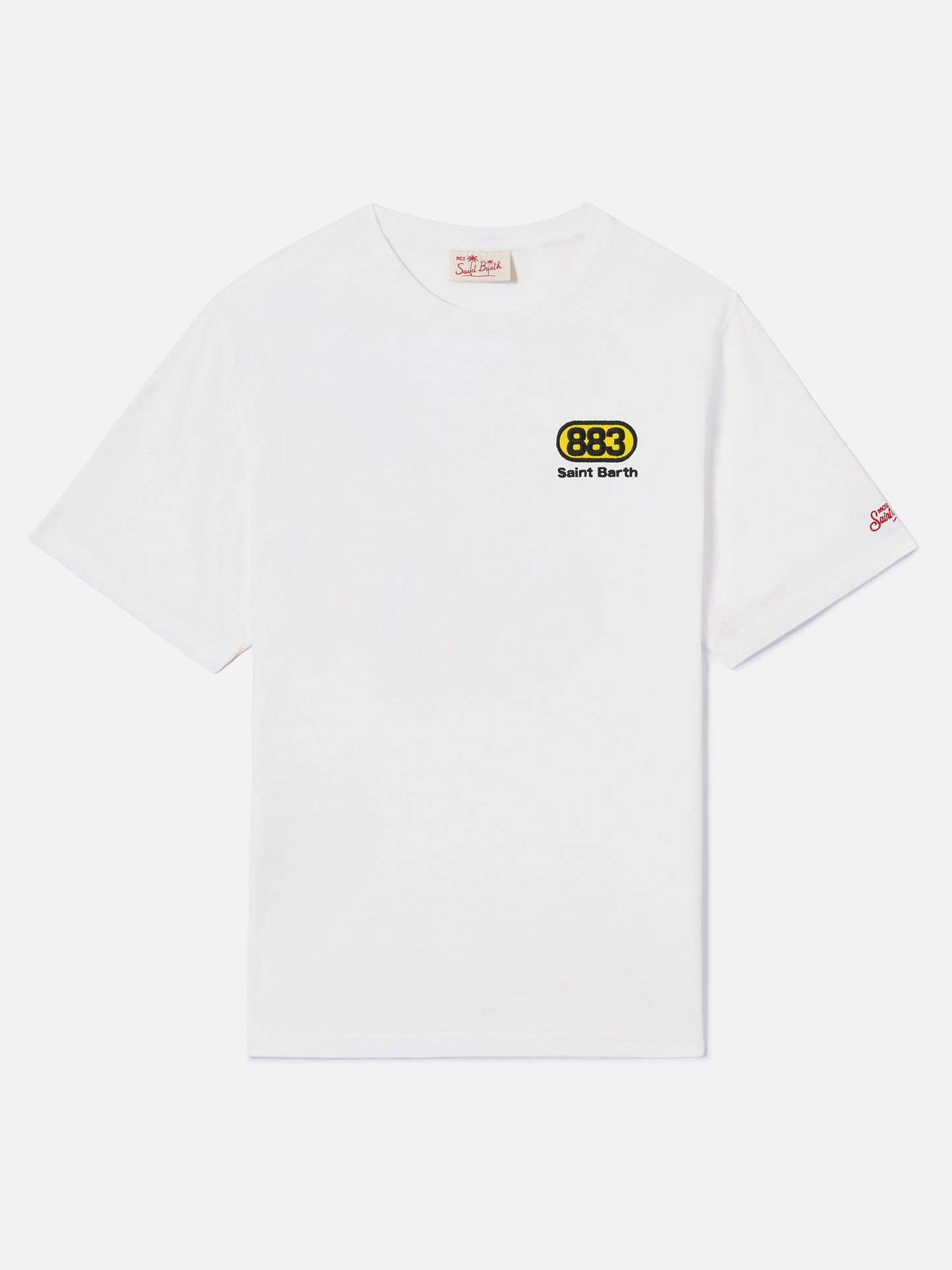 T-shirt portland bianca con grafica Nord Sud Ovest Est | Special Edition