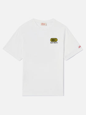 T-shirt portland bianca con grafica Nord Sud Ovest Est | Special Edition