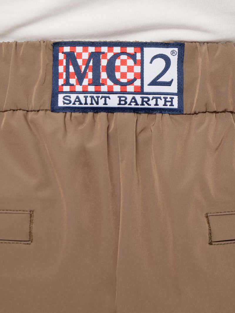 Man khaki casual pants Porter