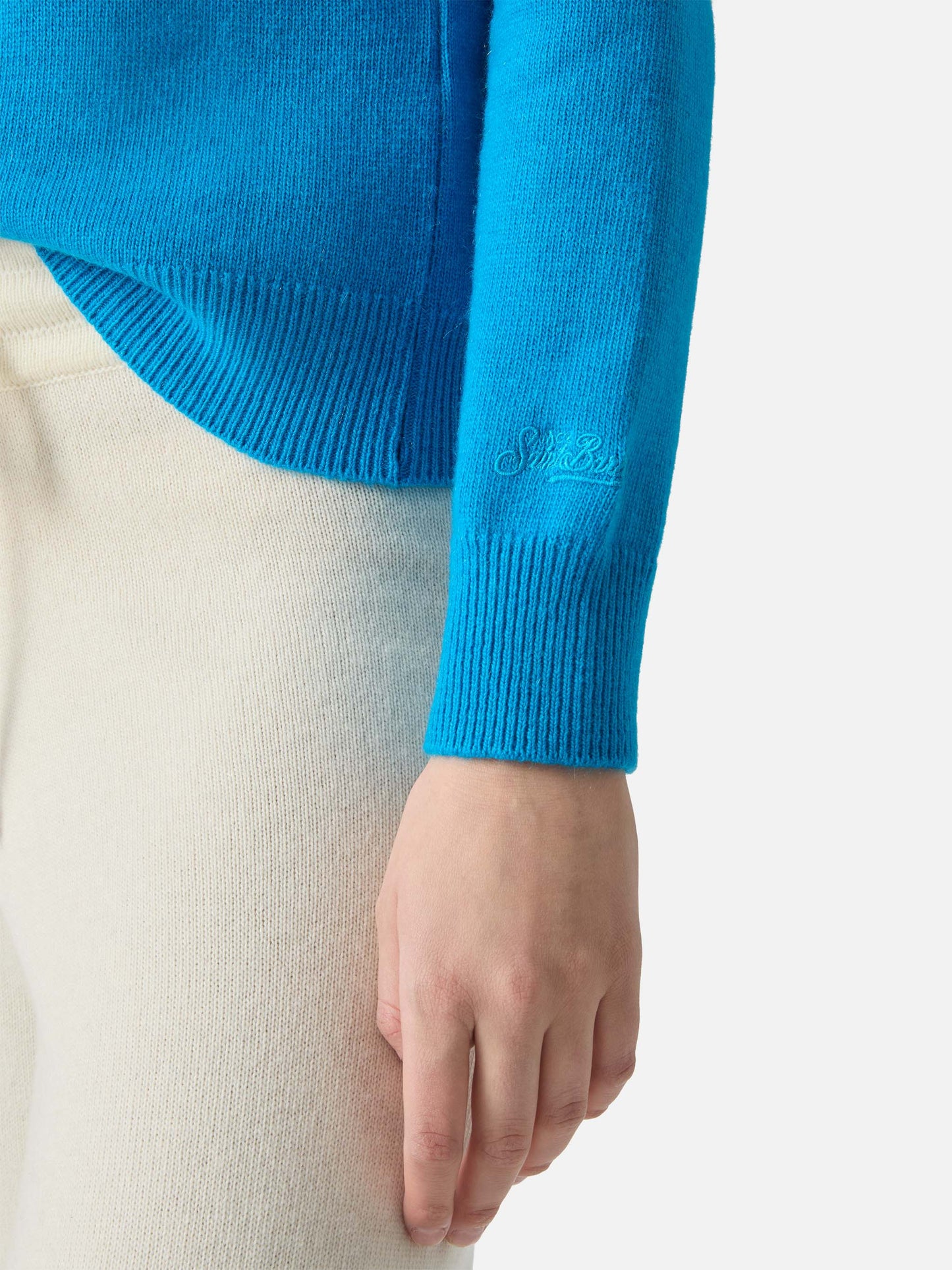 New Queen crewneck in grey with Tweety jacquard | WARNER BROS. SPECIAL EDITION