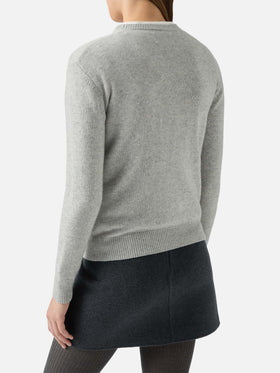 New Queen crewneck with Saint Barth terry patch
