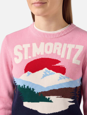 Pull New Queen imprimé St. Moritz 