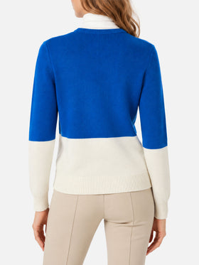 New Queen sweater with Courma postcard jacquard
