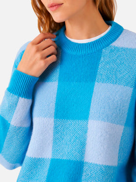 Neuer New Queen Soft Karo-Pullover 