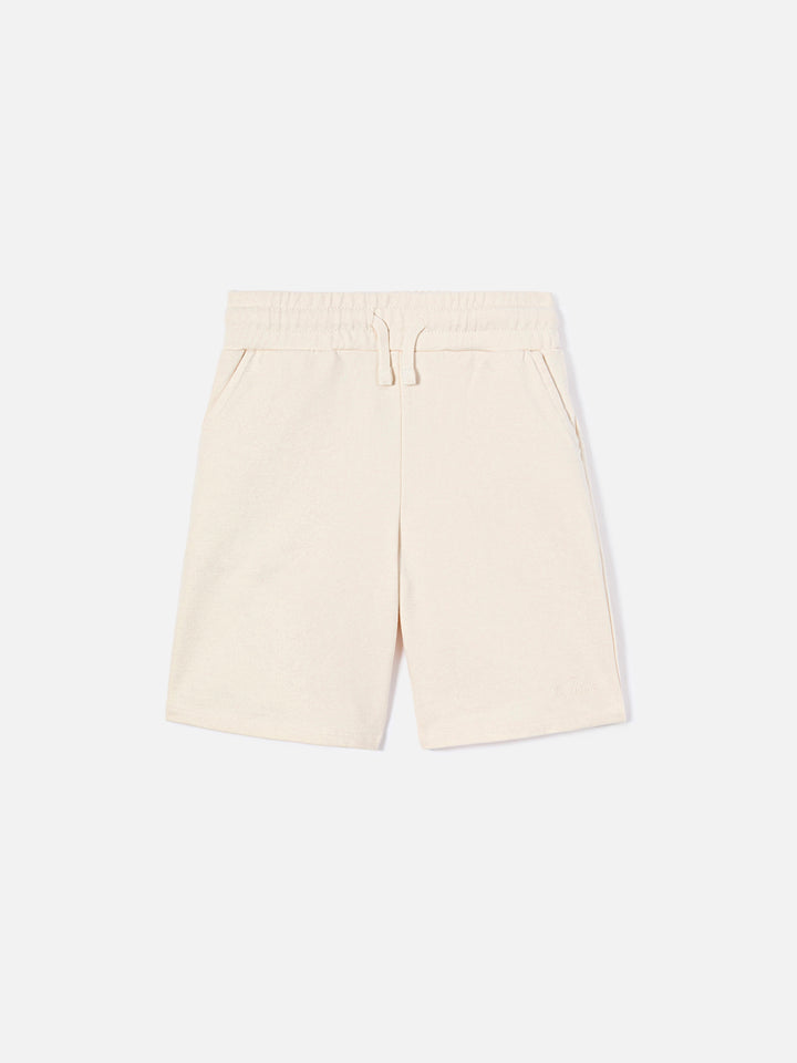 Cremefarbene Randle Jr Shorts 