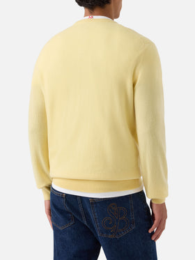 Yellow Regent cashmere crewneck