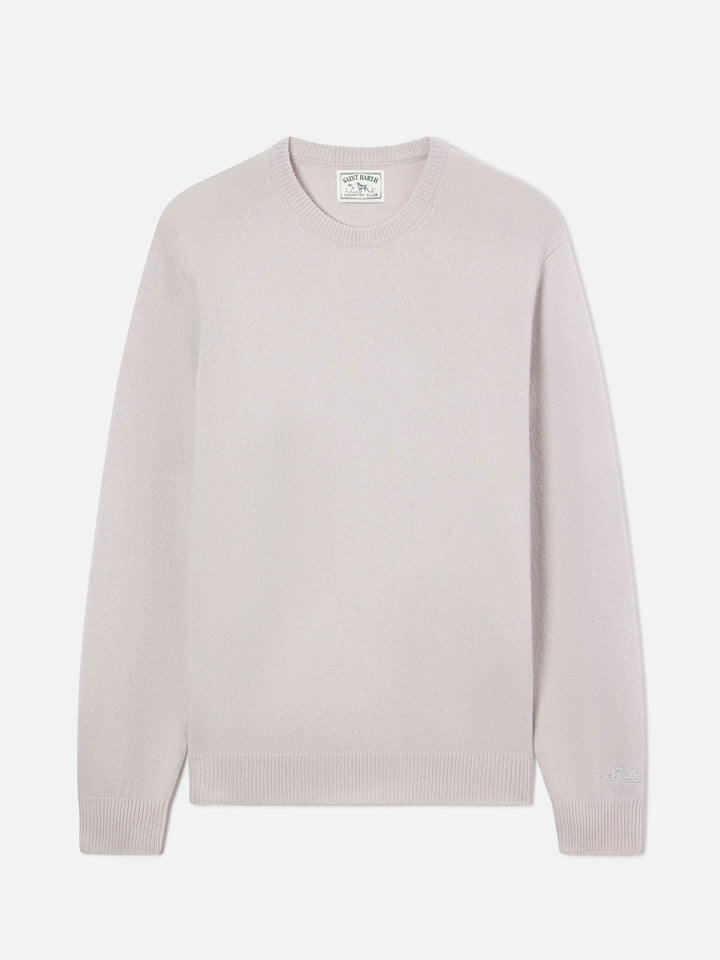 Grey Regent lambswool crewneck