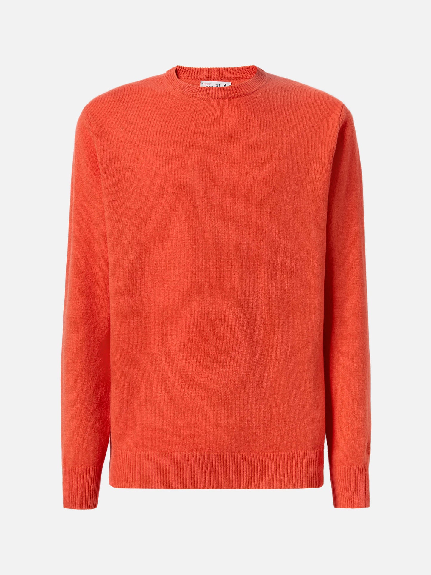 Maglione Regent in 100% LAMBSWOOL arancio