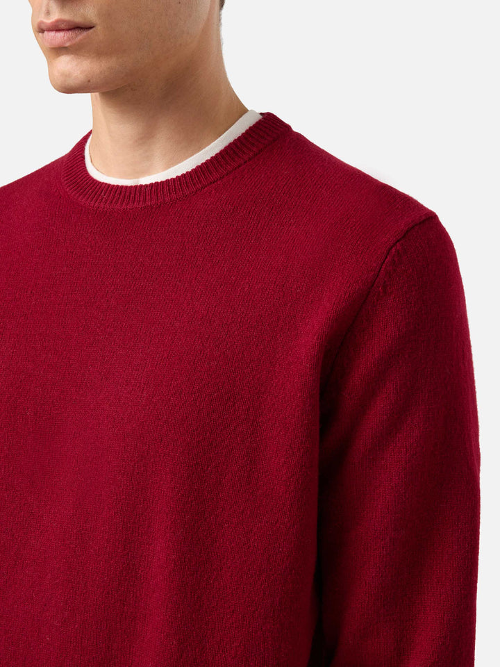 Maglione Regent in 100% LAMBSWOOL bordeaux