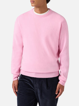 Maglione Regent in 100% LAMBSWOOL rosa