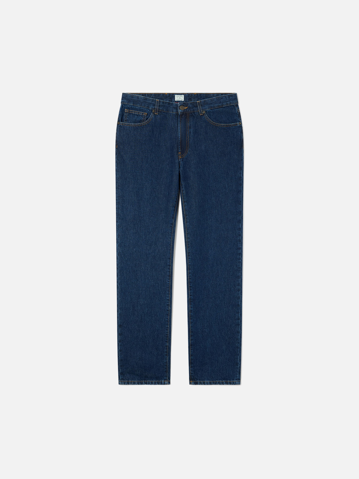 Jeans Riverdale azzurri in denim con finitura stone wash