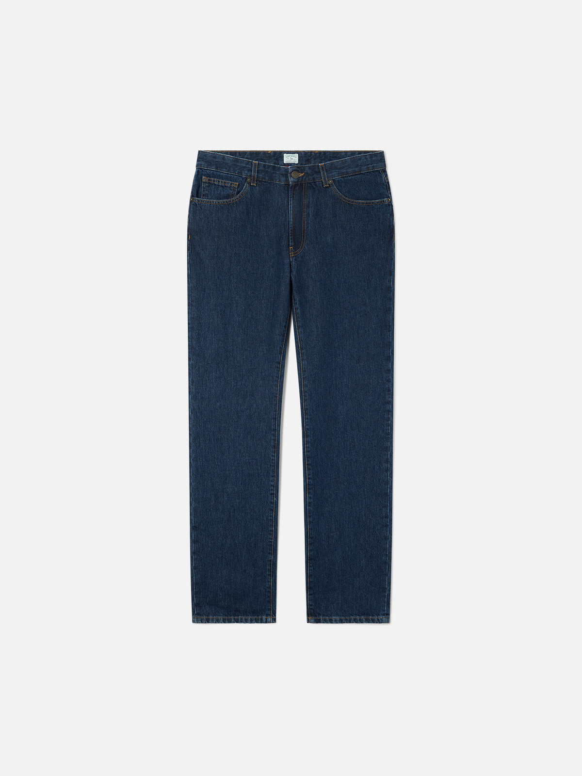 Jeans Riverdale azzurri in denim con finitura stone wash