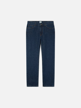 Jeans Riverdale azzurri in denim con finitura stone wash