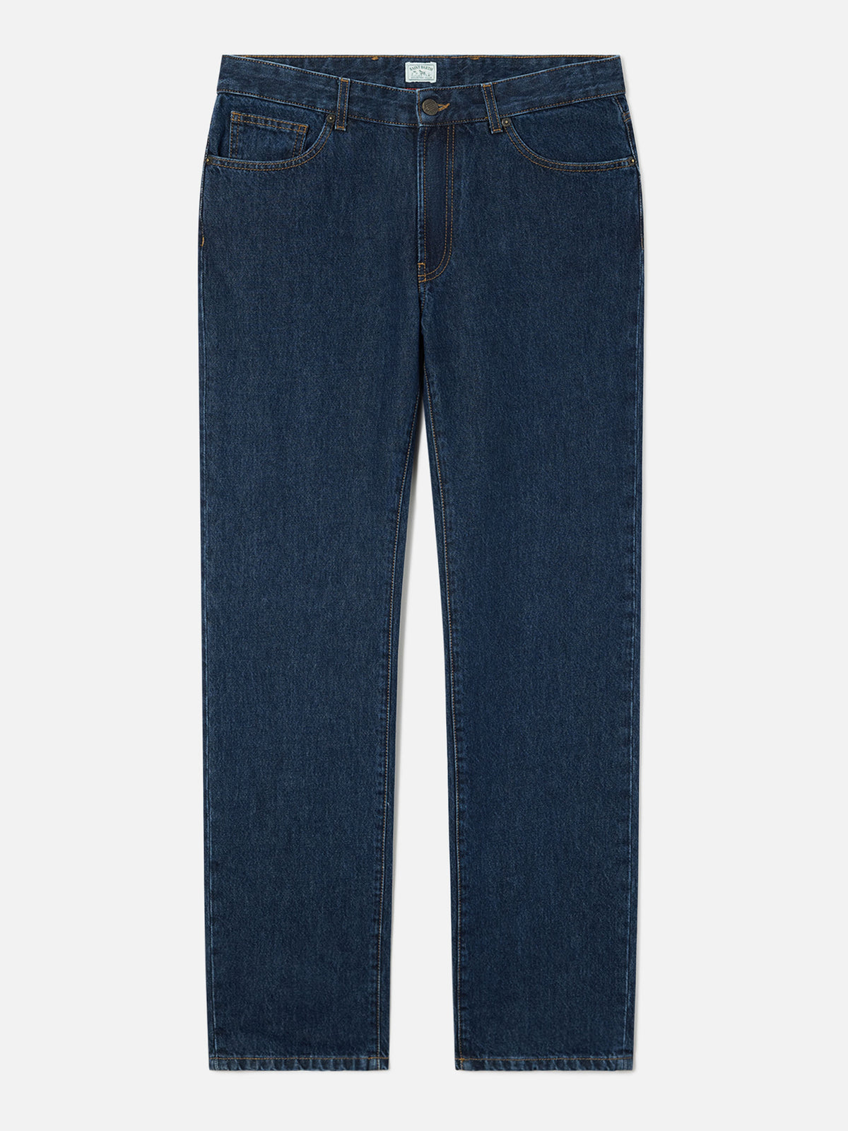 Jeans azzurri in denim Riverdale con finitura stone wash