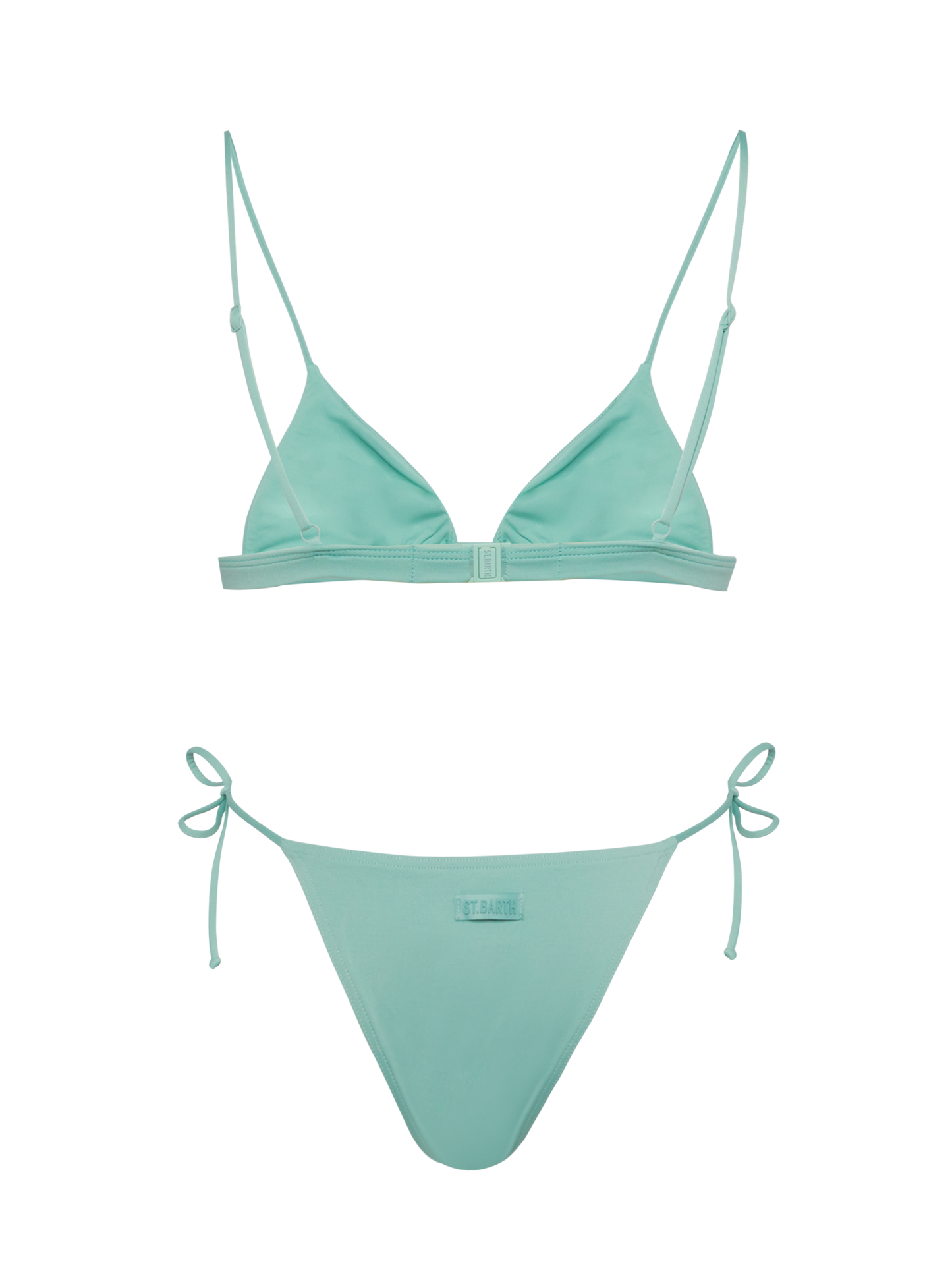 Rylie Marielle sage green bikini with triangle top and classic briefs - MC2 Saint Barth