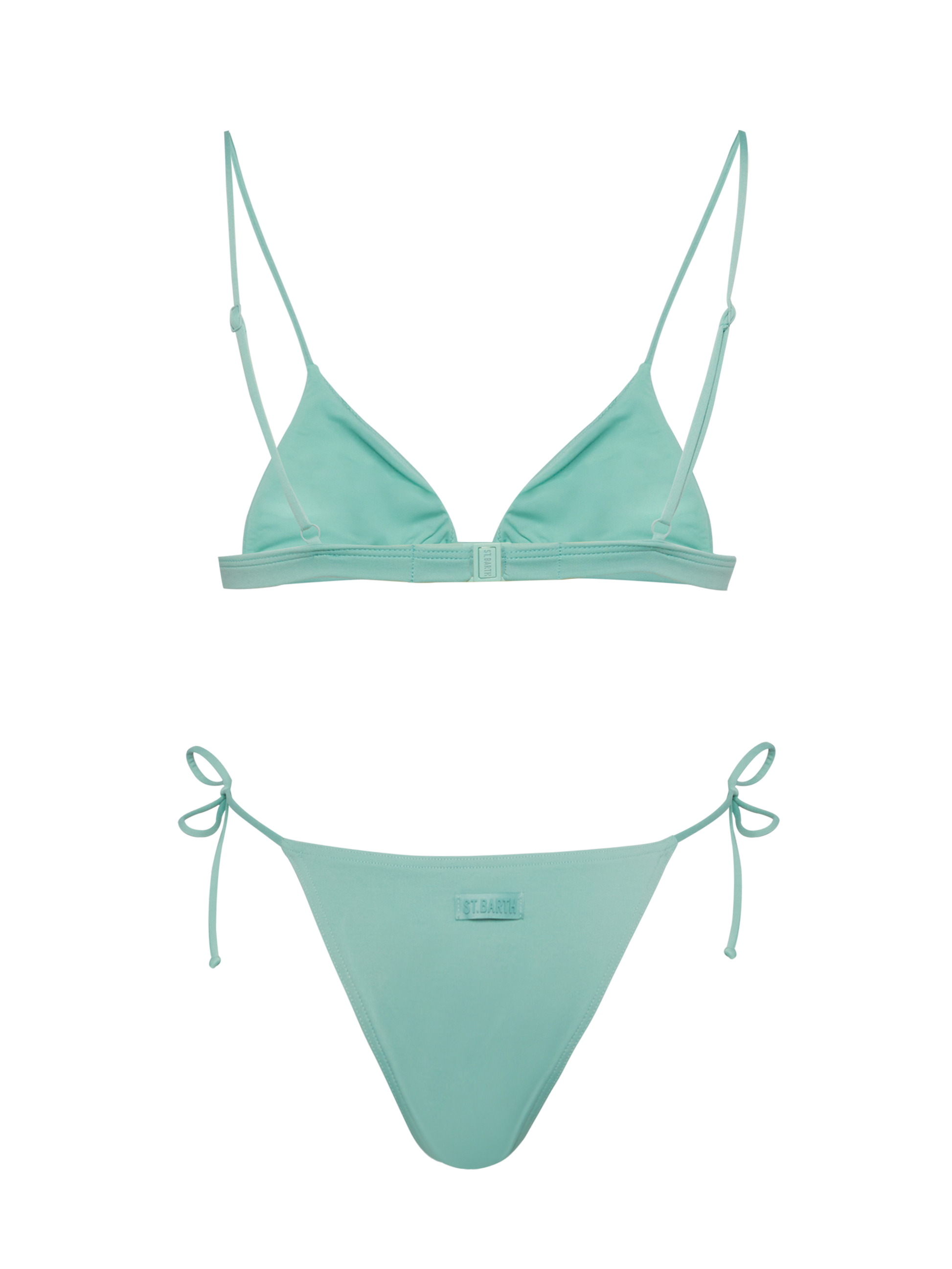Rylie Marielle sage green bikini with triangle top and classic briefs - MC2 Saint Barth