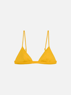Rylie yellow triangle top - MC2 Saint Barth