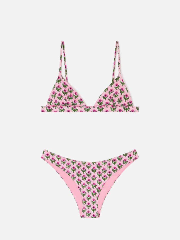 Bikini Rylie Lido triangolo stampa floreale