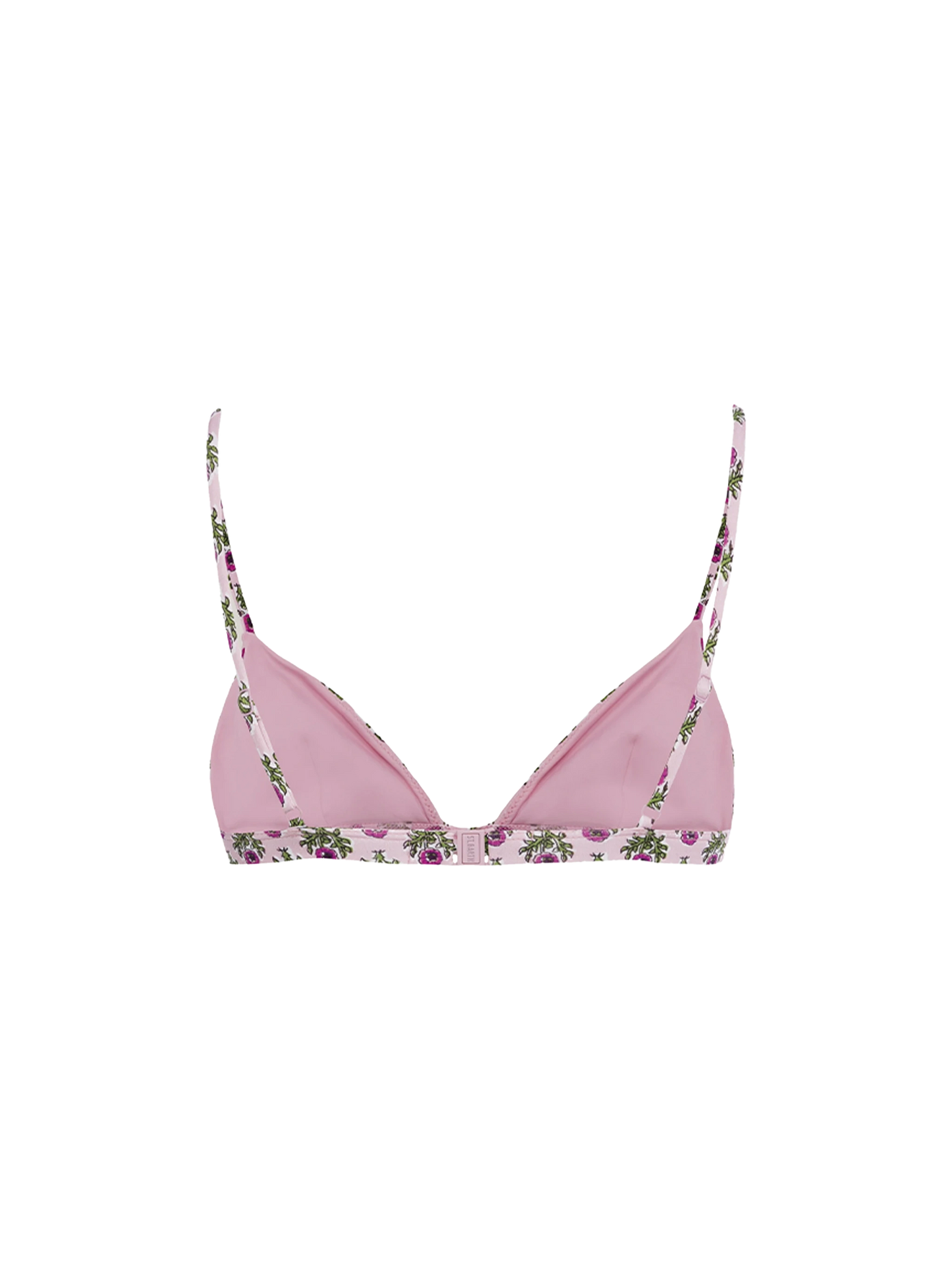 Woman flower triangle top swimsuit Rylie - MC2 Saint Barth