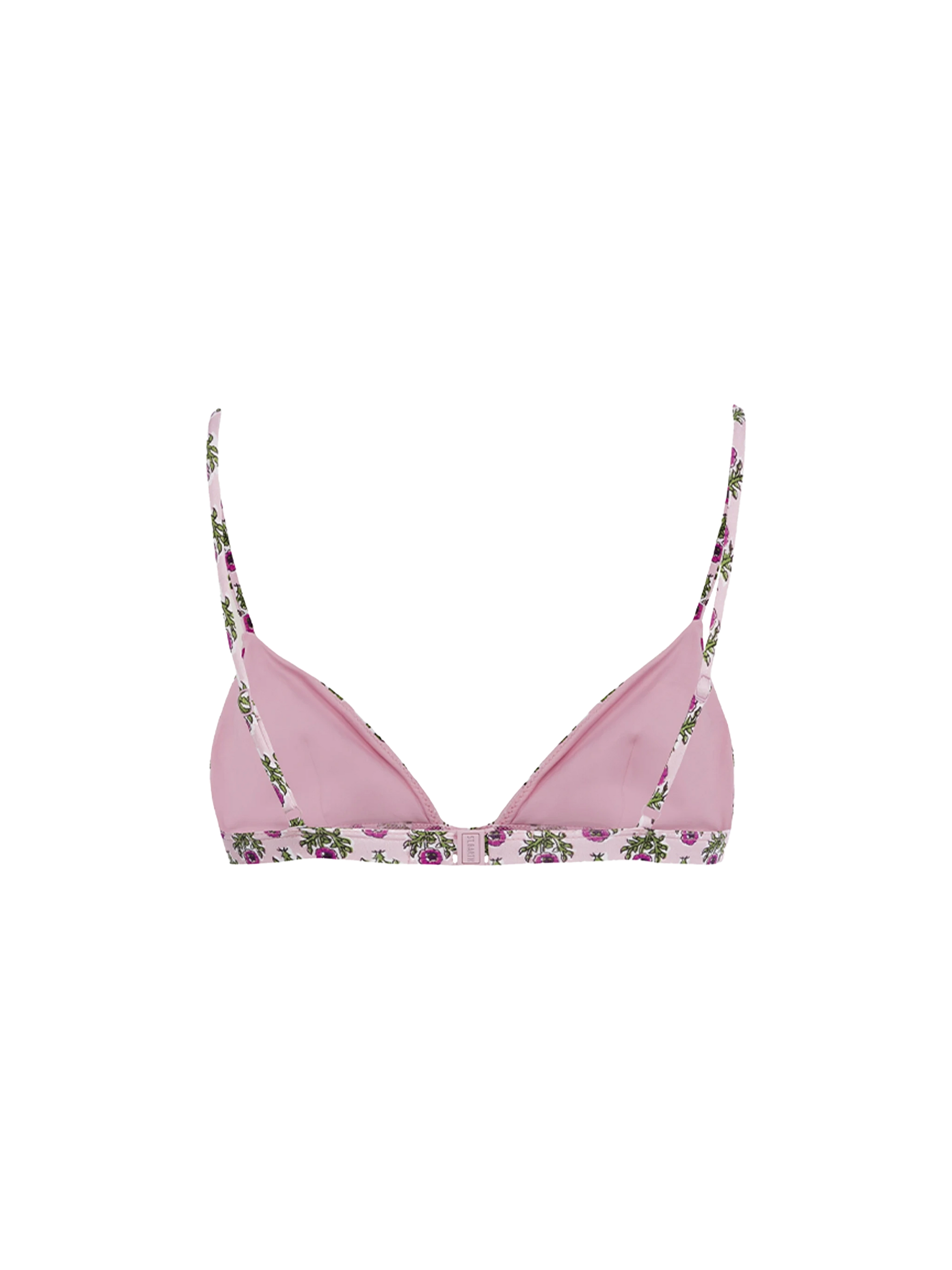 Woman flower triangle top swimsuit Rylie - MC2 Saint Barth