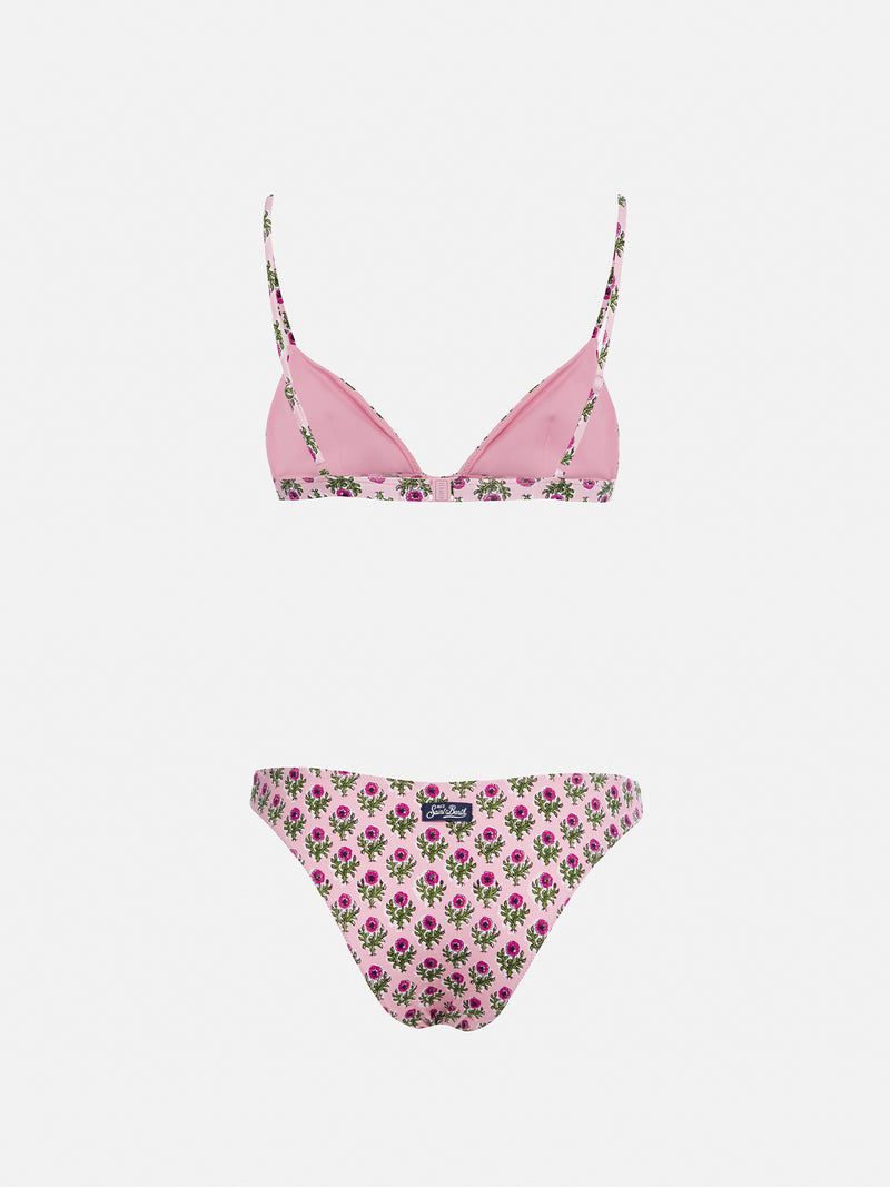 Woman flower triangle bikini Rylie Lido