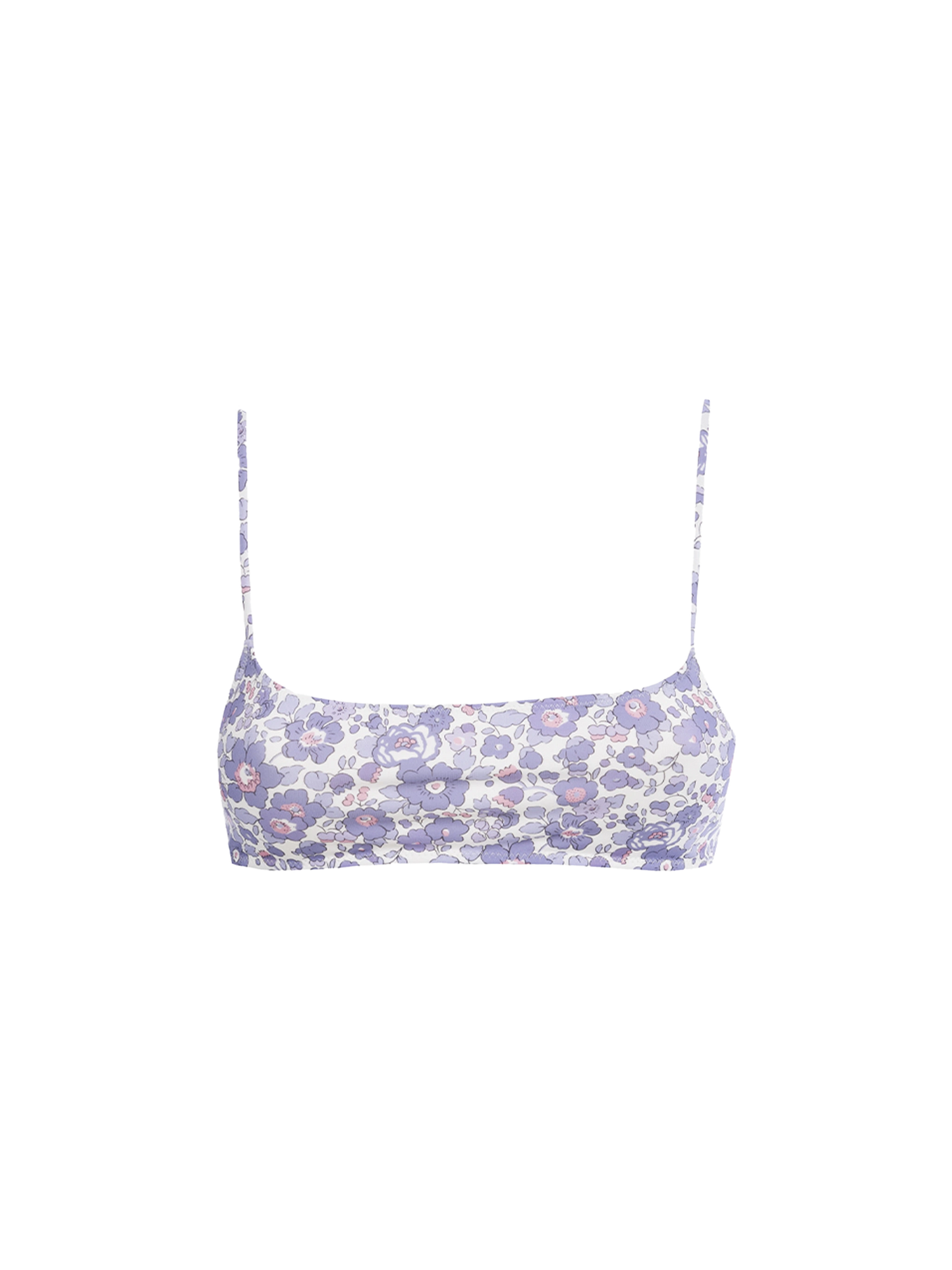 Woman Betsy bralette beach top Sadie| MADE WITH LIBERTY FABRIC - MC2 Saint Barth