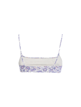 Woman Betsy bralette beach top Sadie| MADE WITH LIBERTY FABRIC - MC2 Saint Barth