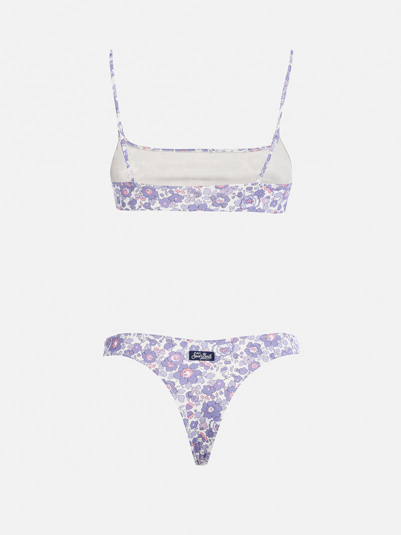 Woman Betsy bralette bikini Sadie Naomi | MADE WITH LIBERTY FABRIC