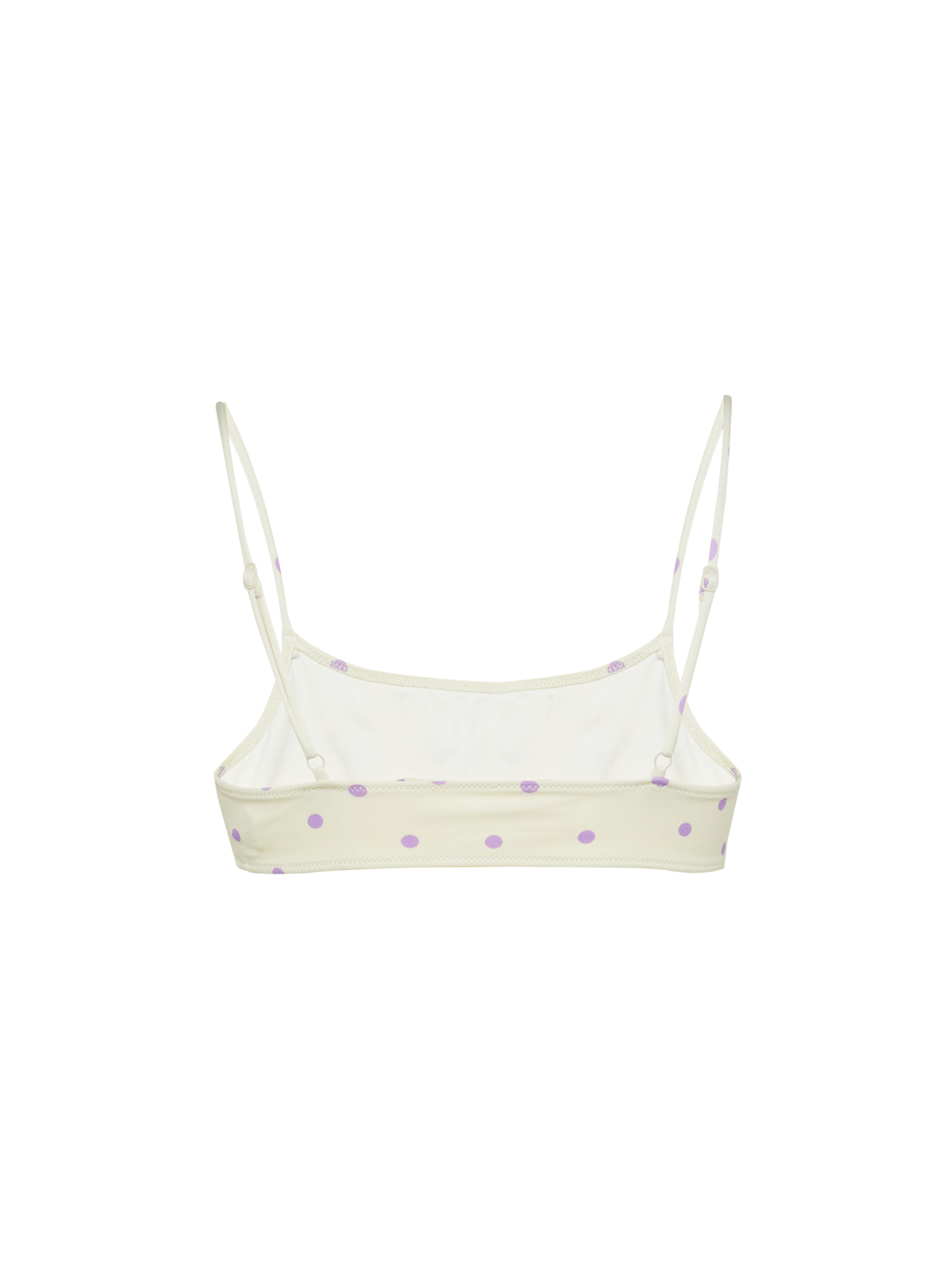 Sadie bralette top with polka dots print - MC2 Saint Barth