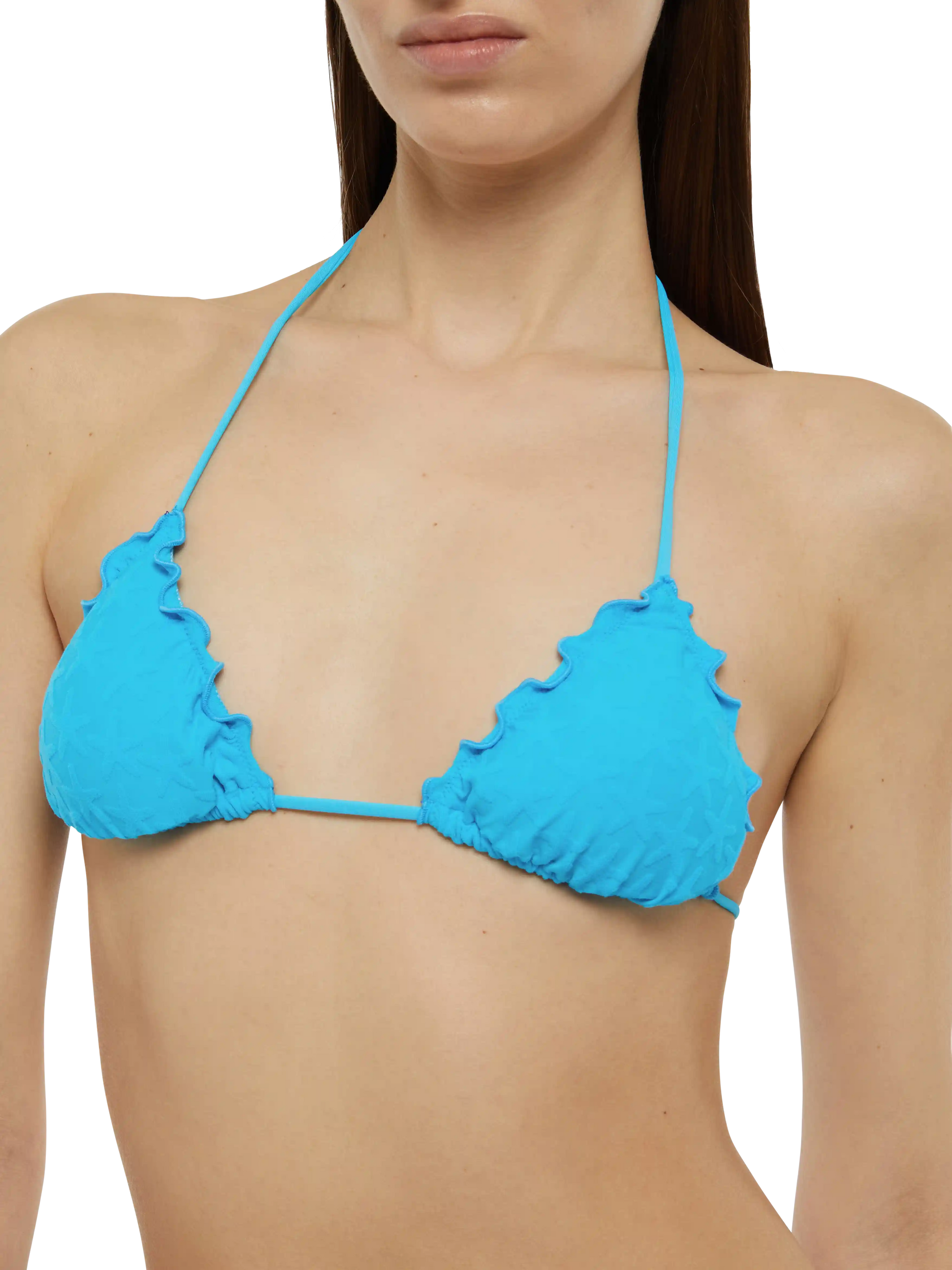 Sagittarius starfish embossed classic triangle top - MC2 Saint Barth