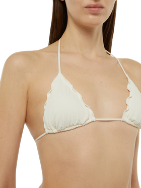 Sagittarius cream classic triangle top - MC2 Saint Barth