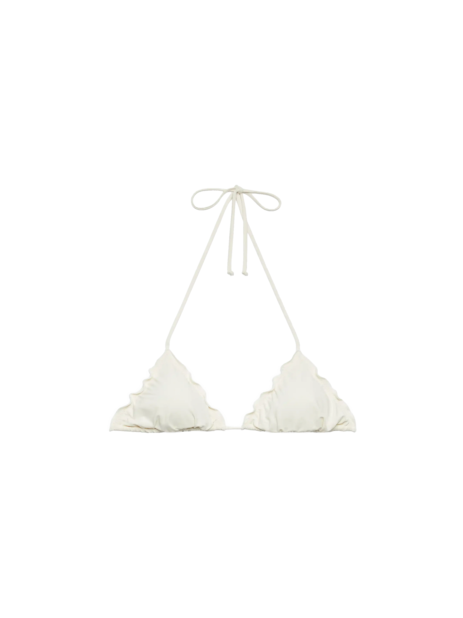 Sagittarius cream classic triangle top - MC2 Saint Barth