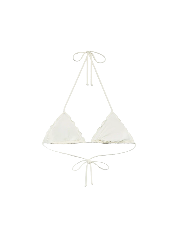 Sagittarius cream classic triangle top - MC2 Saint Barth