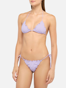 Lila Triangel-Bikini Schütze Miami mit frechem Badehöschen