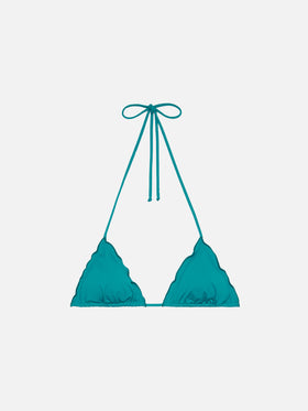 Sagittarius teal classic triangle top