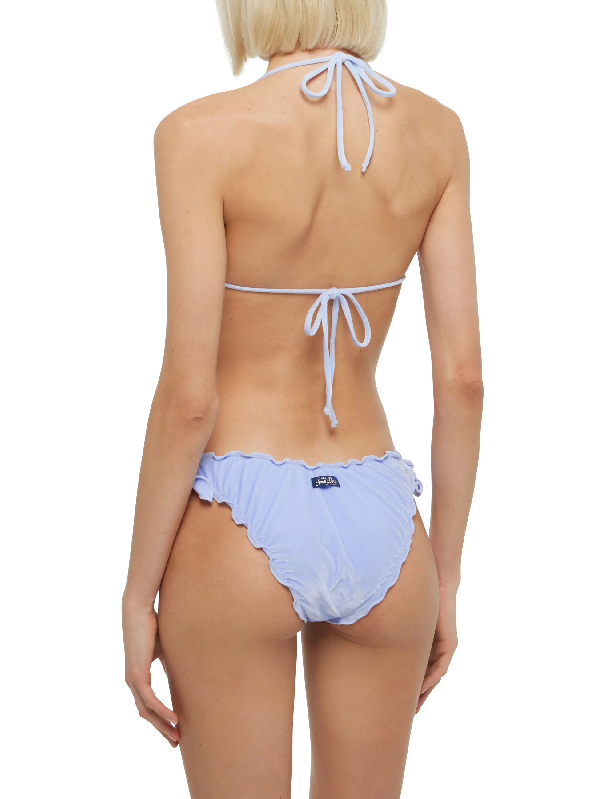 Bikini da donna metallizzato, costume da bagno sexy color Bikini da donna metallizzato, costume da bagno sexy color