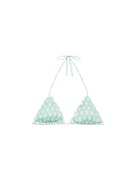 Sagittarius classic triangle top with floral print - MC2 Saint Barth