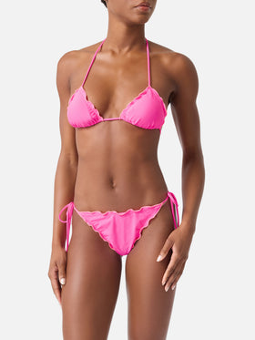 Bikini triangle Sagittarius Miami jaune fluo 