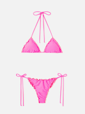 Bikini triangle Sagittarius Miami jaune fluo 