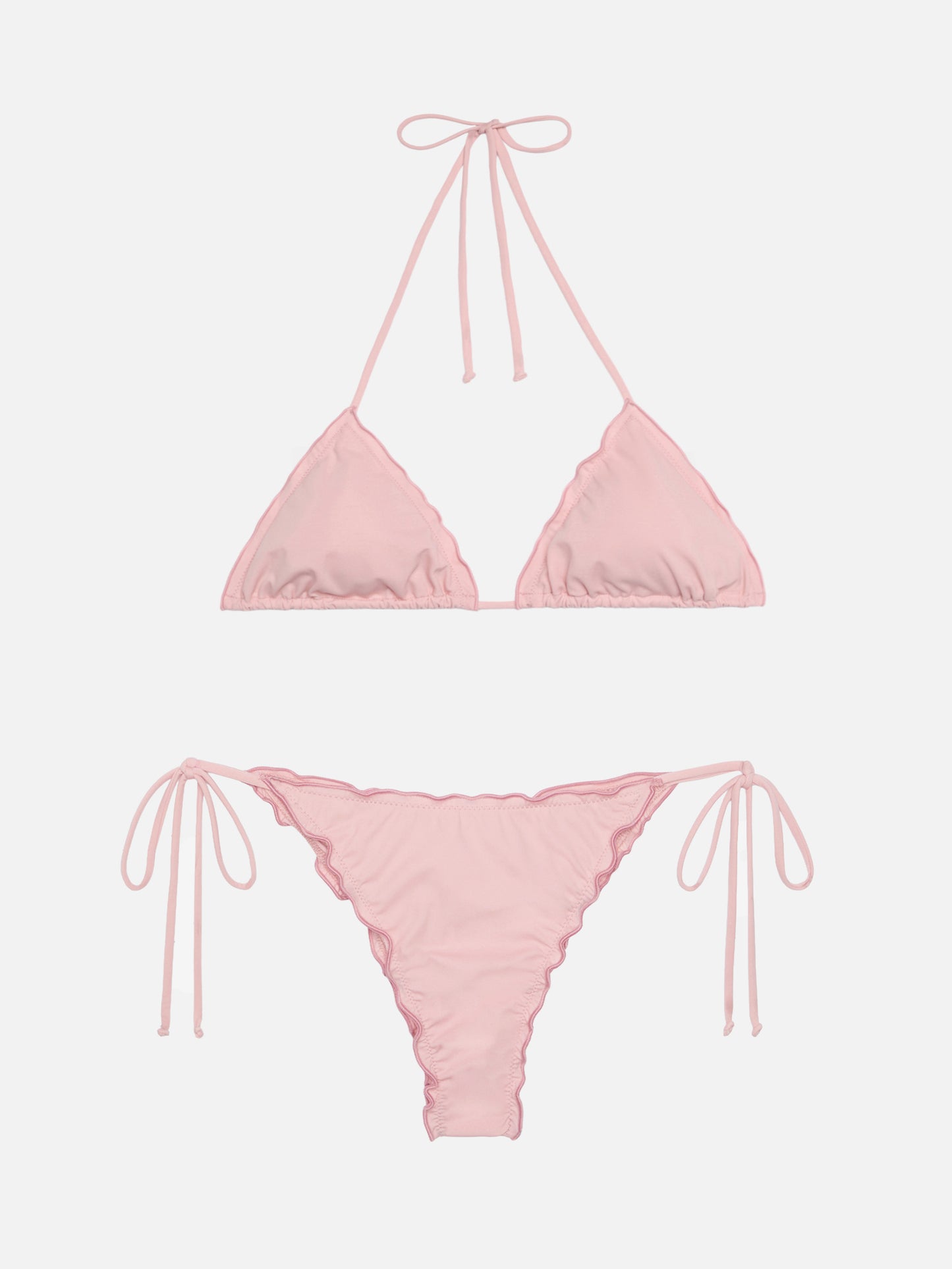 Sagittarius Miami classic triangle bikini in pink