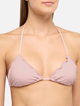Sagittarius Miami classic triangle bikini in pink