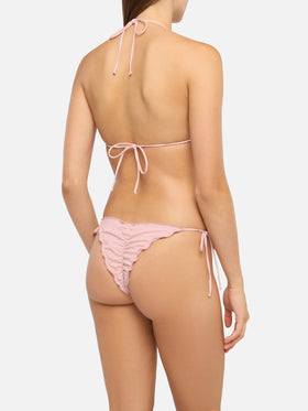 Sagittarius Miami classic triangle bikini in pink