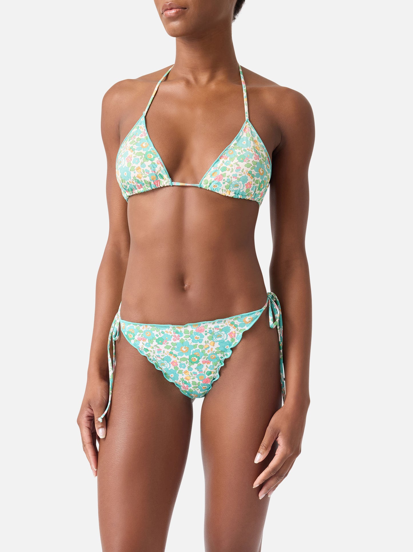 Bikini triangular floral Sagittarius Miami Betsy | Edición Especial 