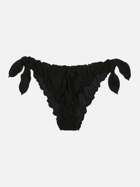Moon slip mare classico in lurex color nero
